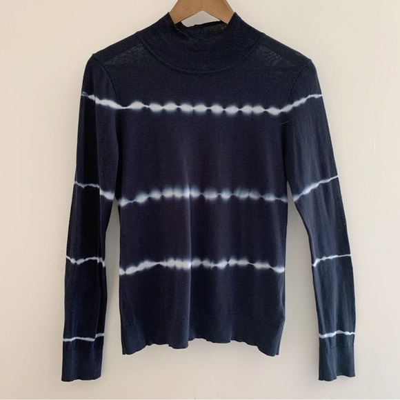 Rails Iris Tie Dye Mock Neck Knit Top Small - Picture 8 of 8